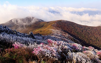 덕유산.