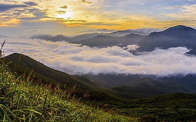 오늘아침 지리산