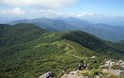 길 - 덕유 평전