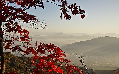 도봉산의 단풍을 마중하다...
