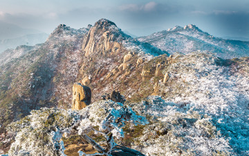 도봉산의 겨울 !