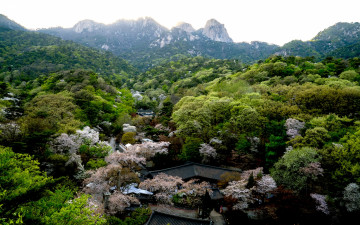 해질녘의 북한산계곡(고향산천)