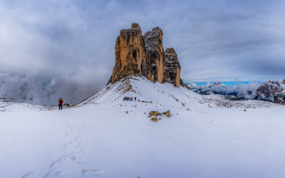 트리치메의 설경