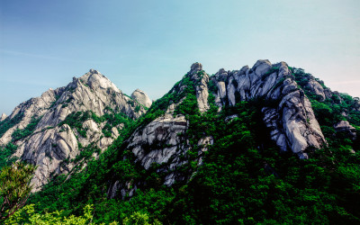 삼각산을 바라보다.