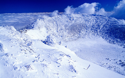 백록담의 겨울