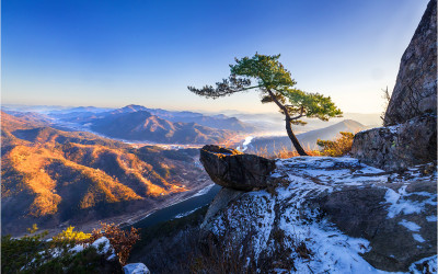 겨울 갈기산 !!!