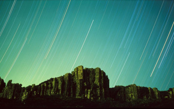 무등산 서석대 와 장불재  별 이 흐르는 밤 - 무등산