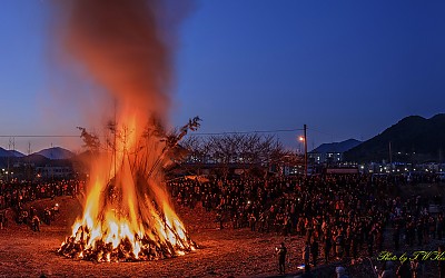달집 태우기(창원 진동)