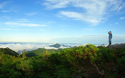 설악의 아침맞이
