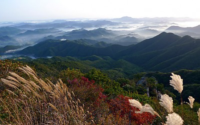 대둔산 추색
