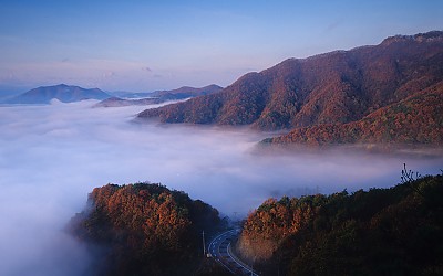 국사봉의 가을