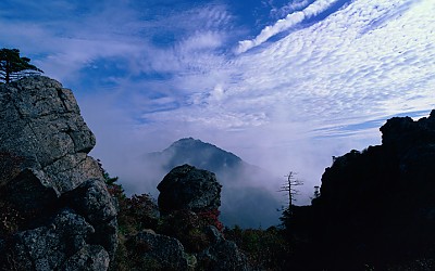 일출봉의 아침 - 지리산