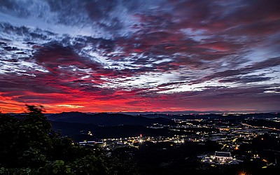 흑성산여명