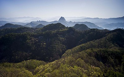 마이산의 봄