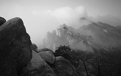 도봉산의 봄