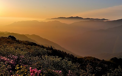 저 산 너머에는,,,