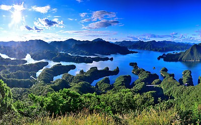 악어섬에도 가을 냄새가  슬슬,,