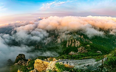 월출에 올랐을때