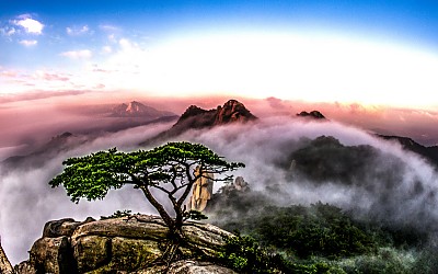 도봉산의아름다움