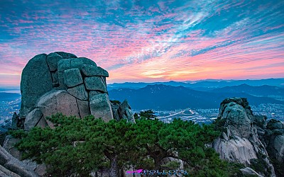 도봉산 자운봉 그리고 일출