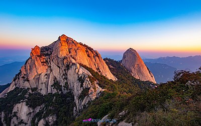 북한산 초가을 아침