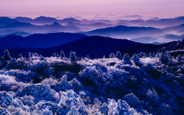 덕유산의 아름다운 조망