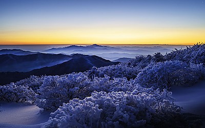 덕유산 !
