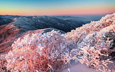 덕유산 !