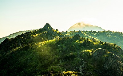 지리산 연하선경의 봄