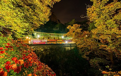 도봉산 천축사 야경