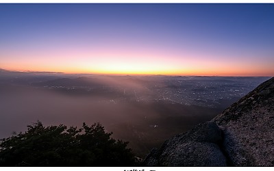 북한산에서
