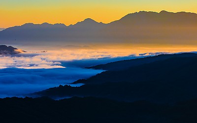 오성산 운해