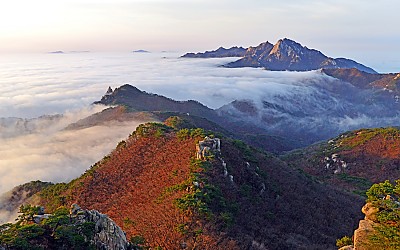 겨울을 준비하는 산정