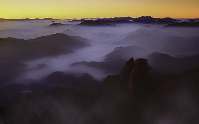 대둔산에서