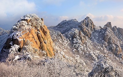 도봉산 눈의 나라