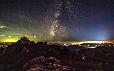 은하수를 바라보면서
