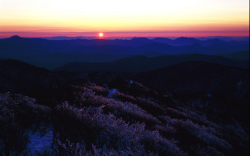 덕유 중봉 일출