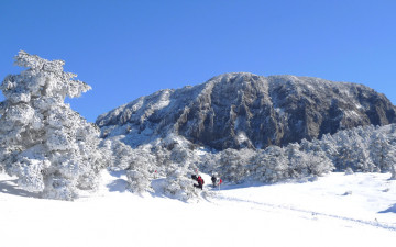 1월3일에 한라산에 올라