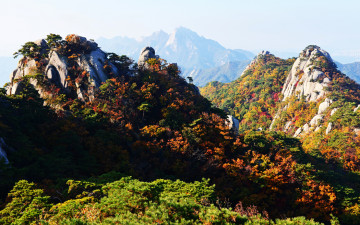 칠선 계곡의 가을