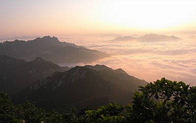 북한산.