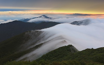 영남 알프스 운해