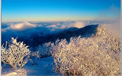 천왕에서 중봉을..