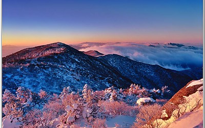 덕유산 운해