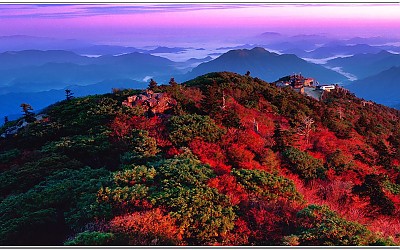 덕유산의 가을