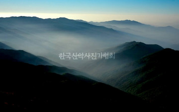 남부 능선의 아침