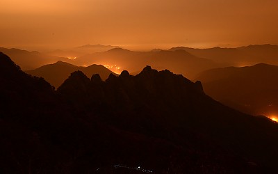 구봉산에 야경
