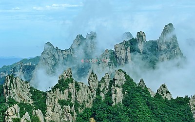 설악 공룡 운무의 환희..