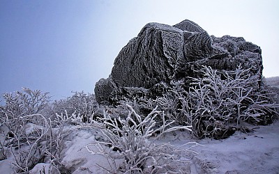 덕유산의 겨울