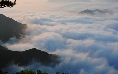 대둔산 운해