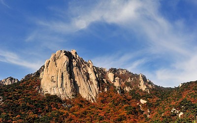 도봉산의 가을